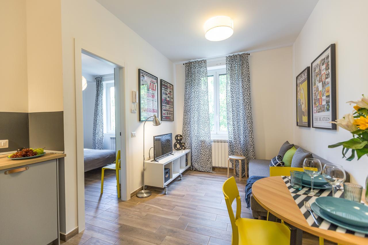 Ferienwohnung Certosa Colorful Mini Flats Mailand Exterior foto