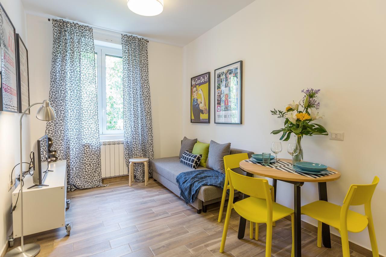 Ferienwohnung Certosa Colorful Mini Flats Mailand Exterior foto
