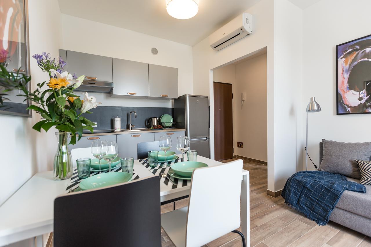 Ferienwohnung Certosa Colorful Mini Flats Mailand Exterior foto