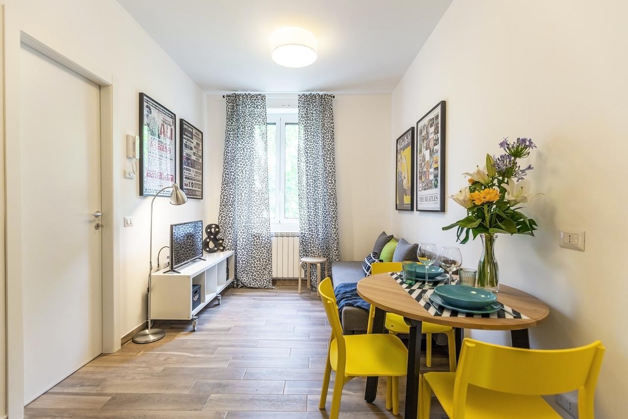 Ferienwohnung Certosa Colorful Mini Flats Mailand Exterior foto