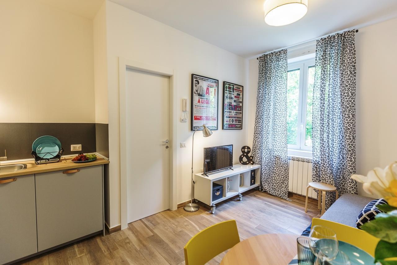 Ferienwohnung Certosa Colorful Mini Flats Mailand Exterior foto